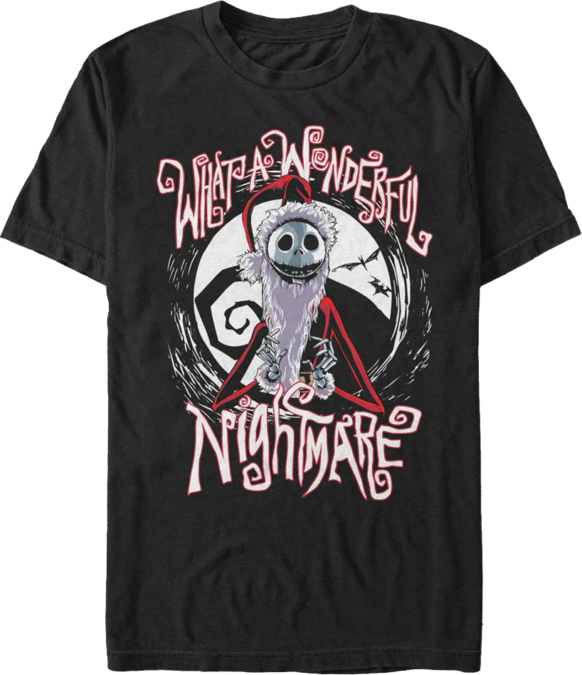 Wonderful Nightmare Before Christmas T-Shirt