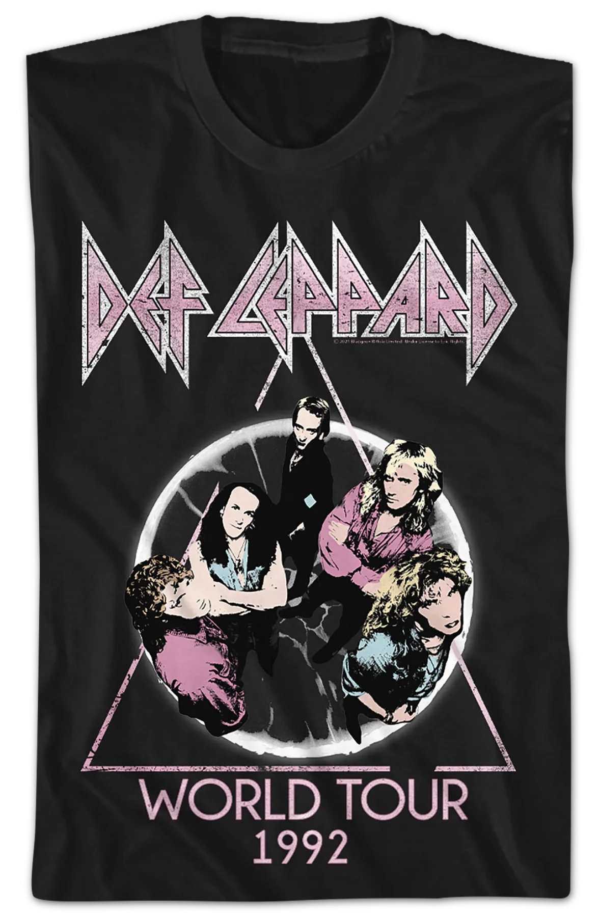 World Tour 1992 Def Leppard T-Shirt - Image 2