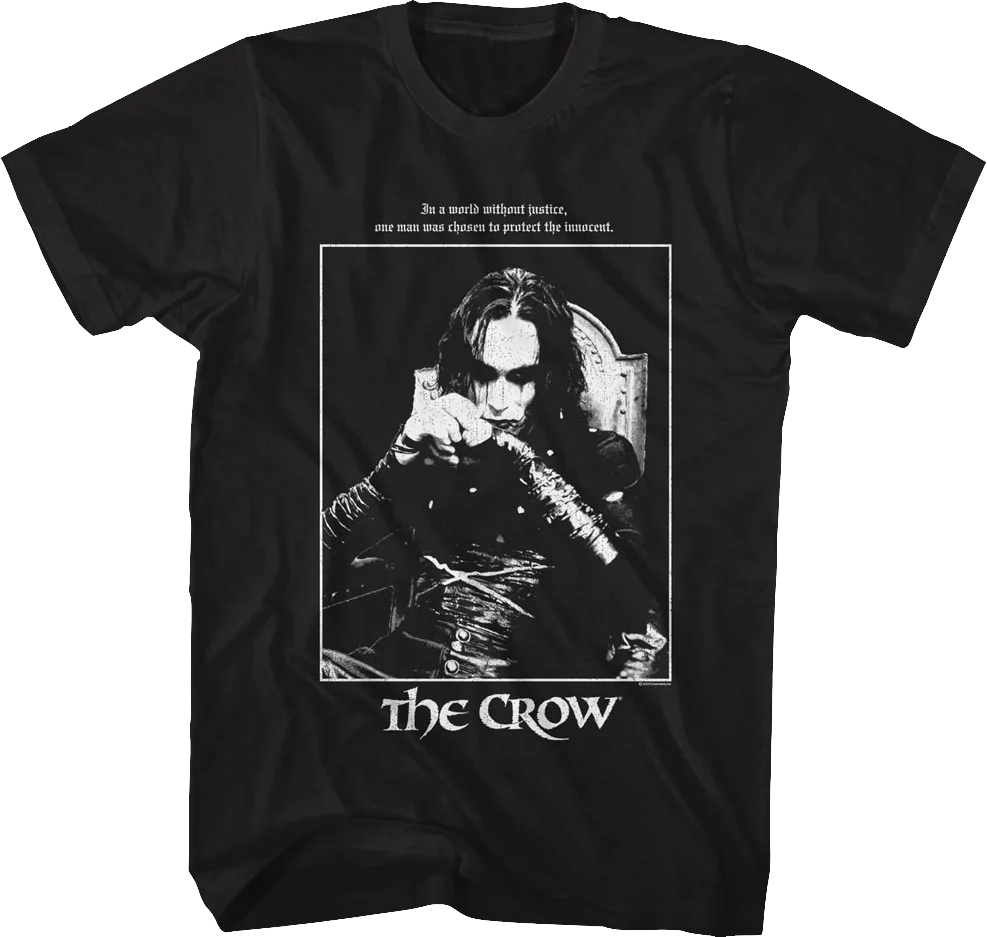 World Without Justice The Crow T-Shirt