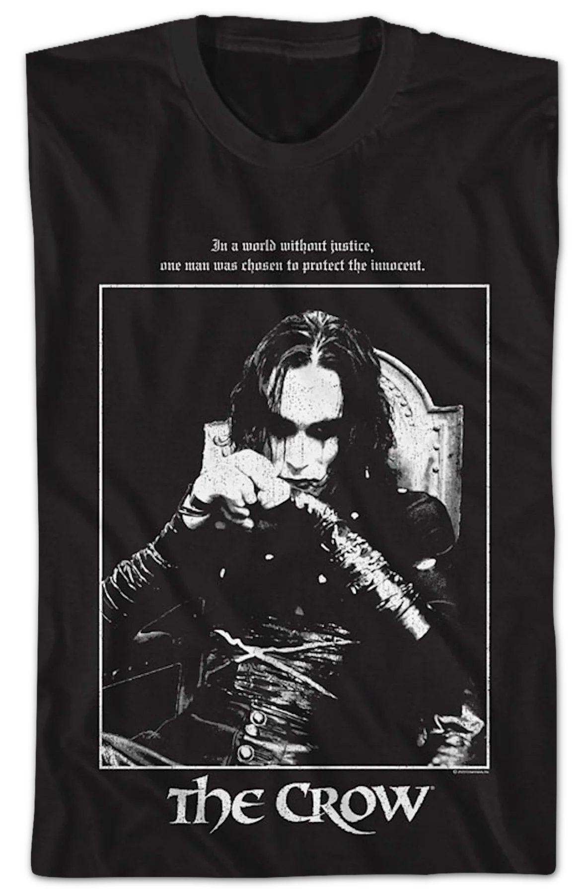 World Without Justice The Crow T-Shirt - Image 2