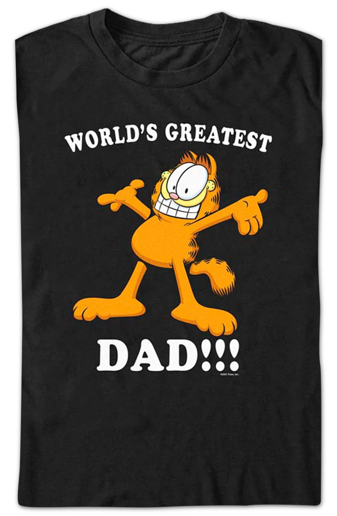 World's Greatest Dad Garfield T-Shirt - Image 2