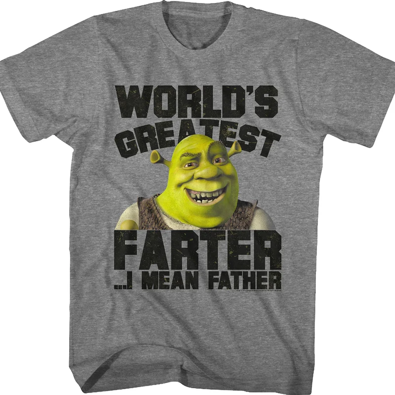 World's Greatest Father Shrek T-Shirt