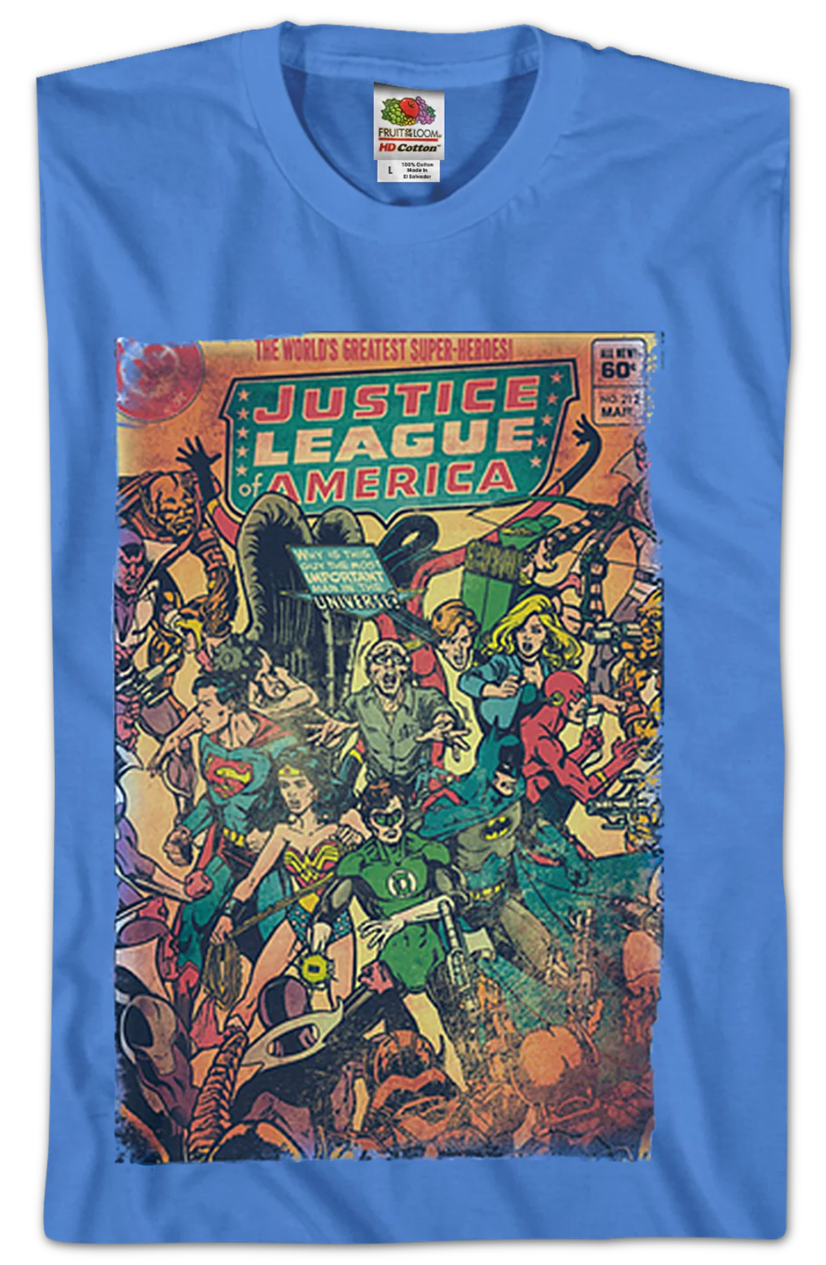 World's Greatest Super Heroes Justice League T-Shirt - Image 2