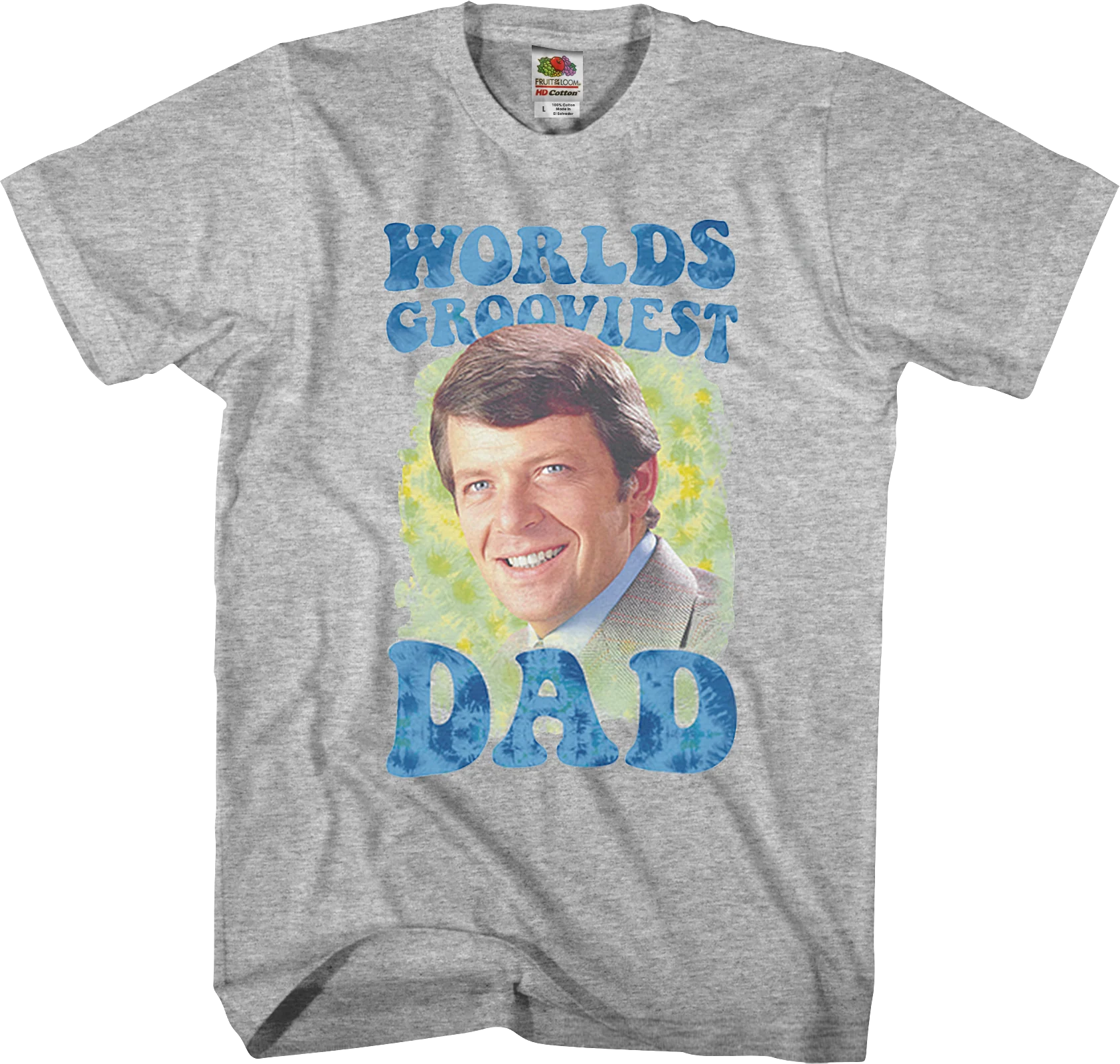 World's Grooviest Dad Brady Bunch T-Shirt