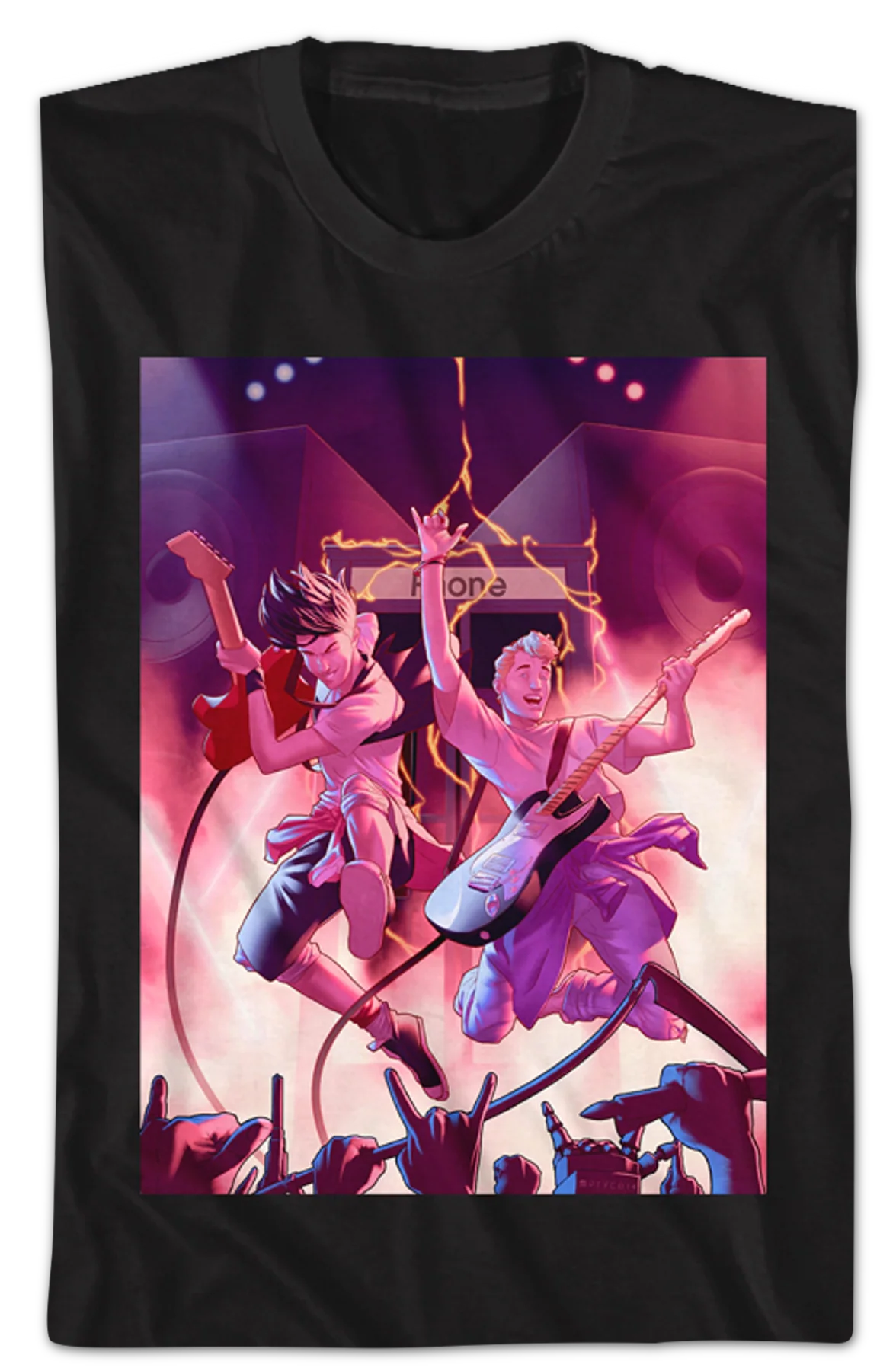 Wyld Stallyns Live Bill and Ted T-Shirt - Image 2