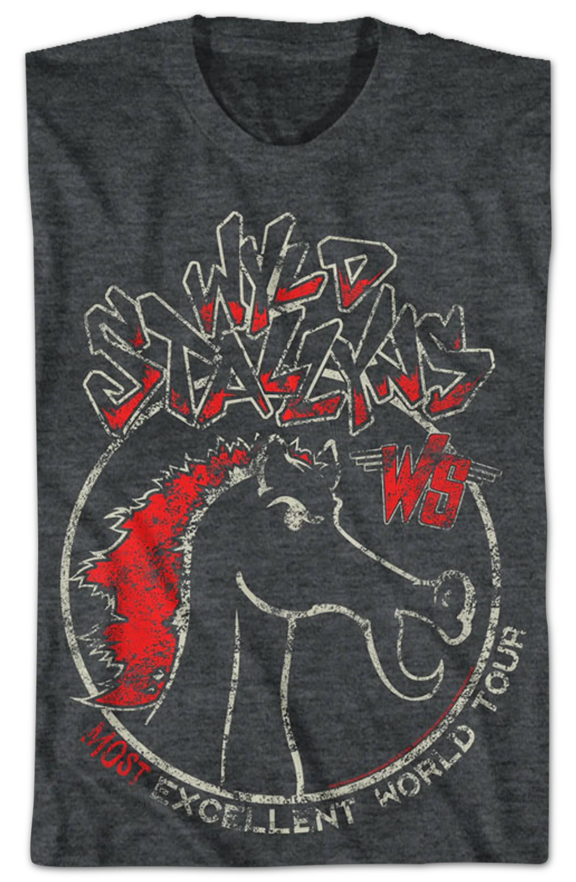 Wyld Stallyns Most Excellent World Tour Bill and Ted T-Shirt - Image 2