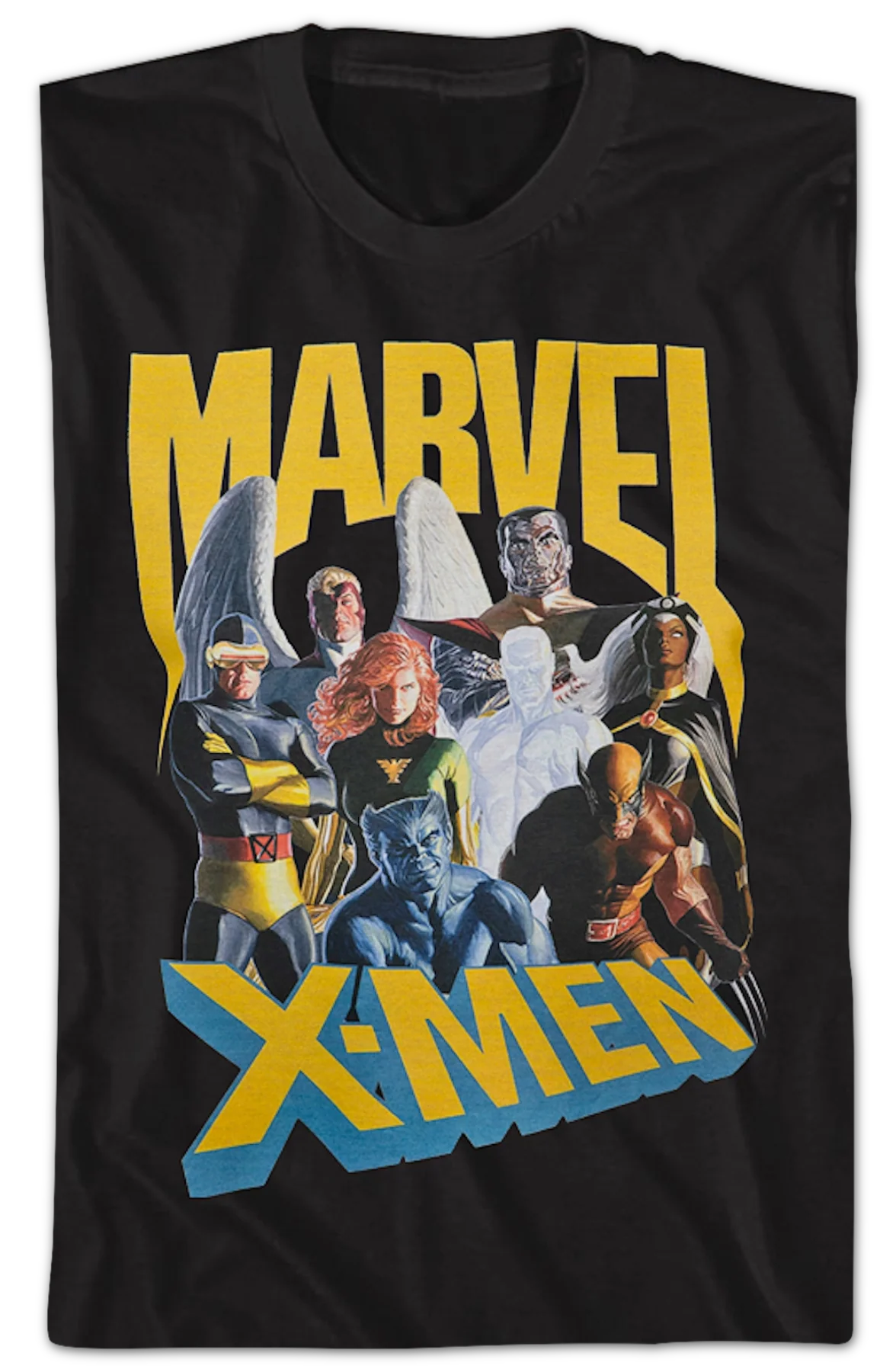 X-Men Group Photo Marvel Comics T-Shirt - Image 2
