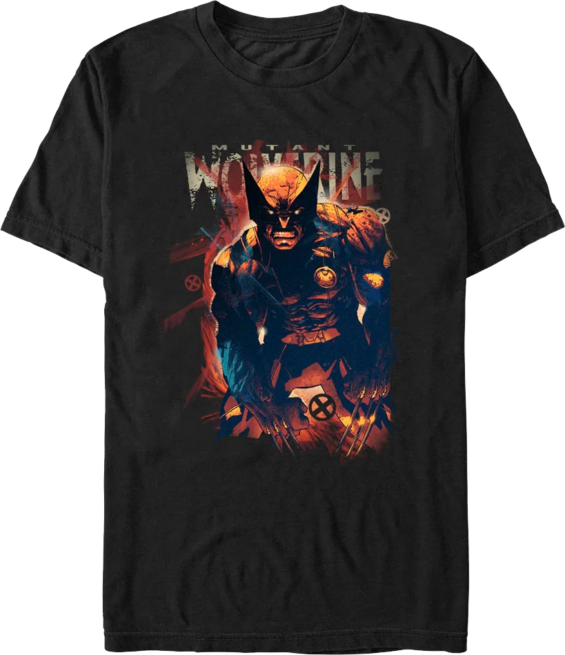 X-Men Mutant Wolverine Marvel Comics T-Shirt
