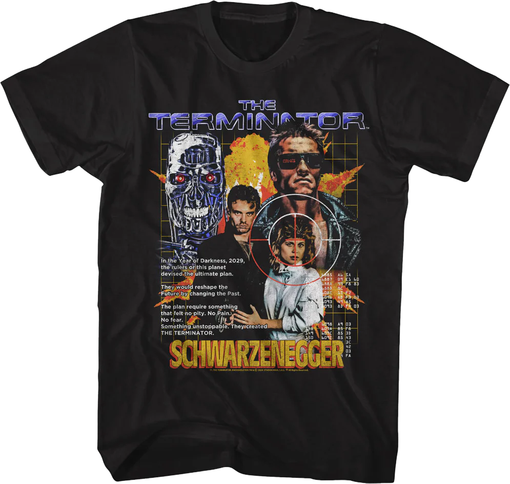 Year Of Darkness Terminator T-Shirt