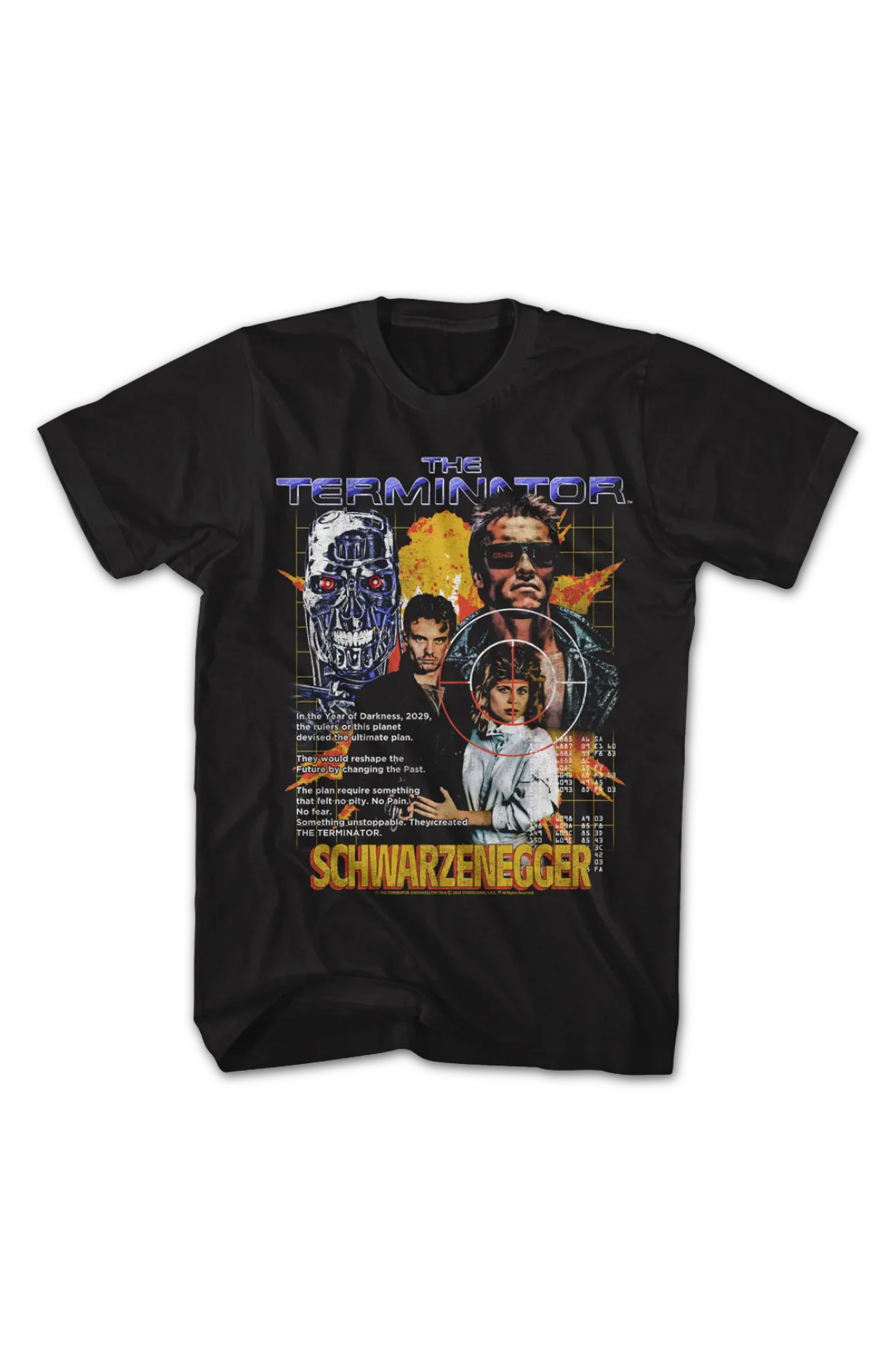 Year Of Darkness Terminator T-Shirt - Image 2