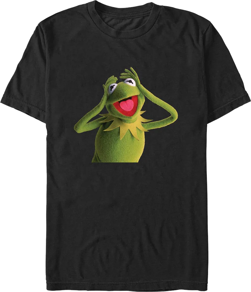 Yelling Kermit The Frog Muppets T-Shirt