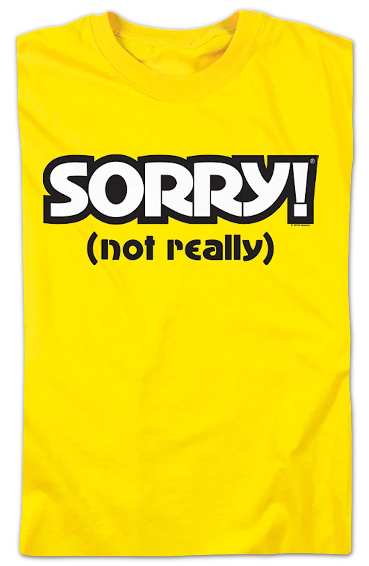Yellow Sorry T-Shirt - Image 2