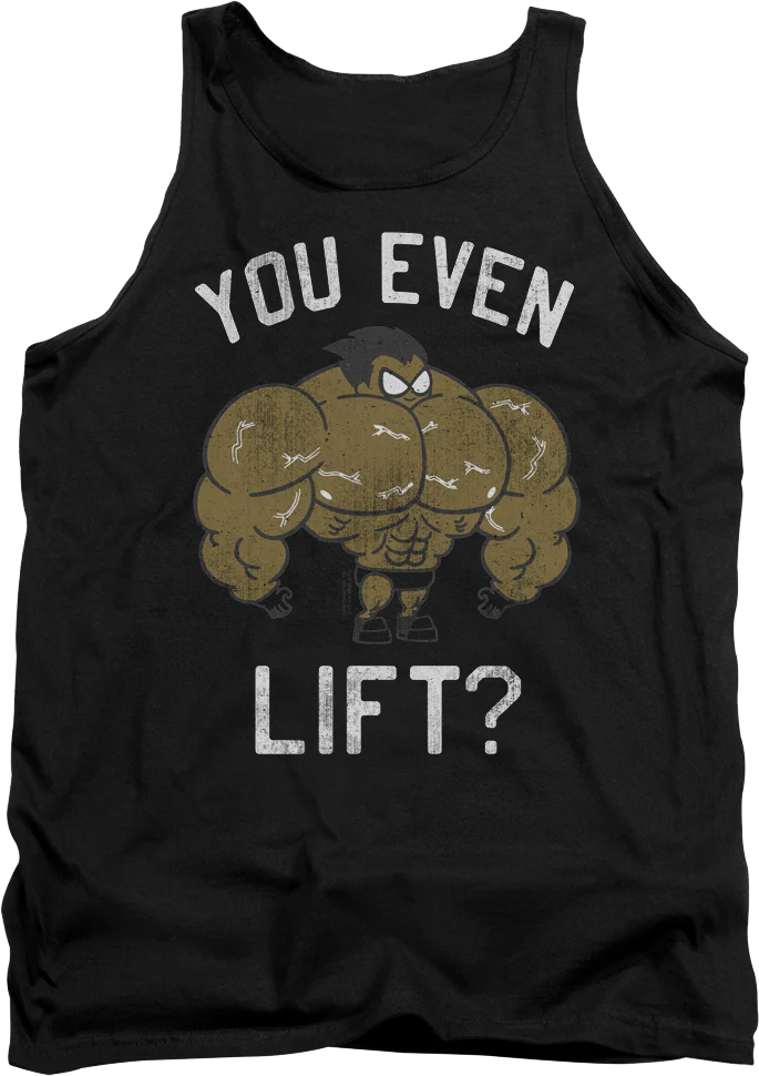 You Even Lift Teen Titans Go Tank Top
