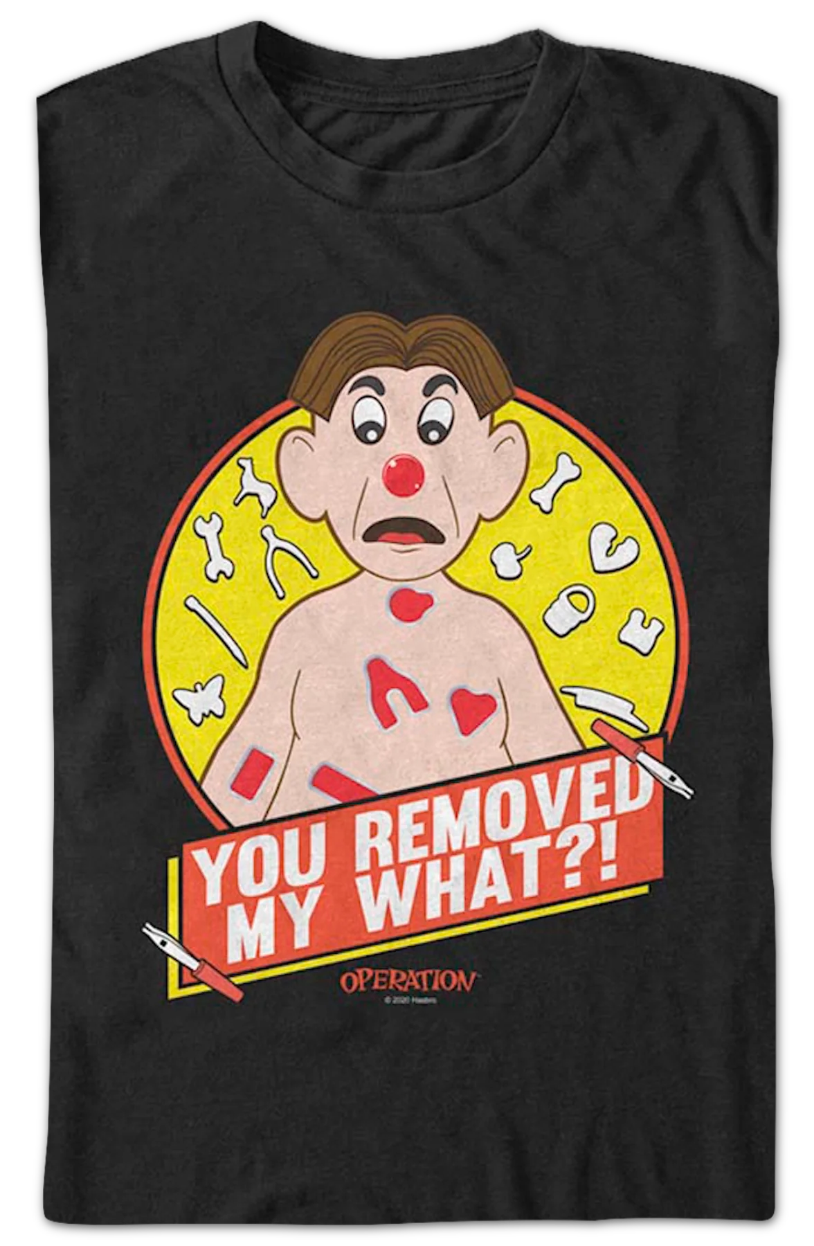 You Removed My What?! Operation Hasbro T-Shirt - Image 2