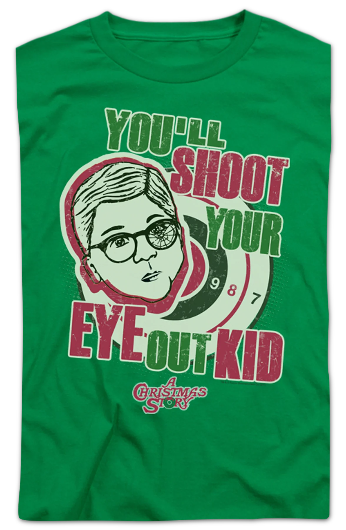 You'll Shoot Your Eye Out Christmas Story Long Sleeve Shirt - Image 2