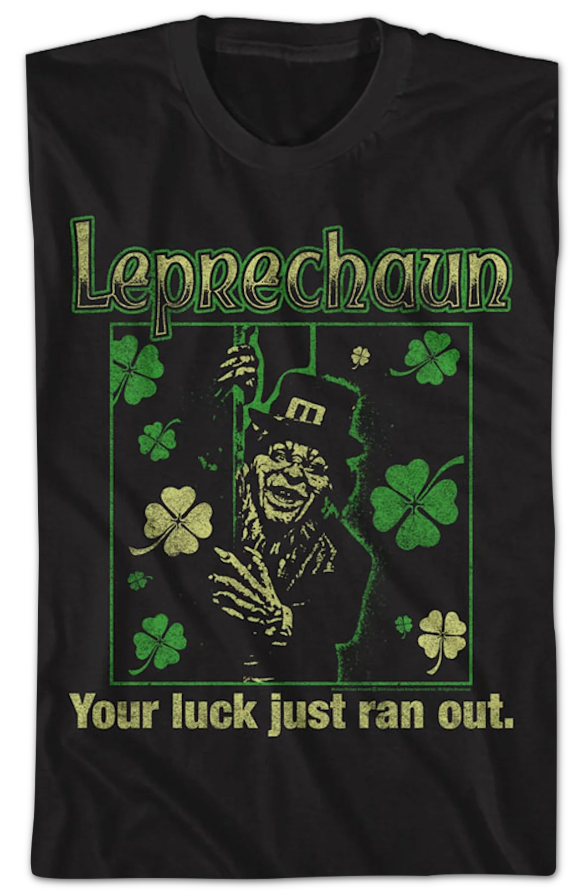 Your Luck Just Ran Out Leprechaun T-Shirt - Image 2