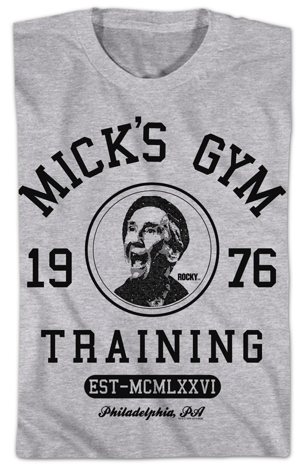 Youth 1976 Mick's Gym Rocky Shirt - Image 2