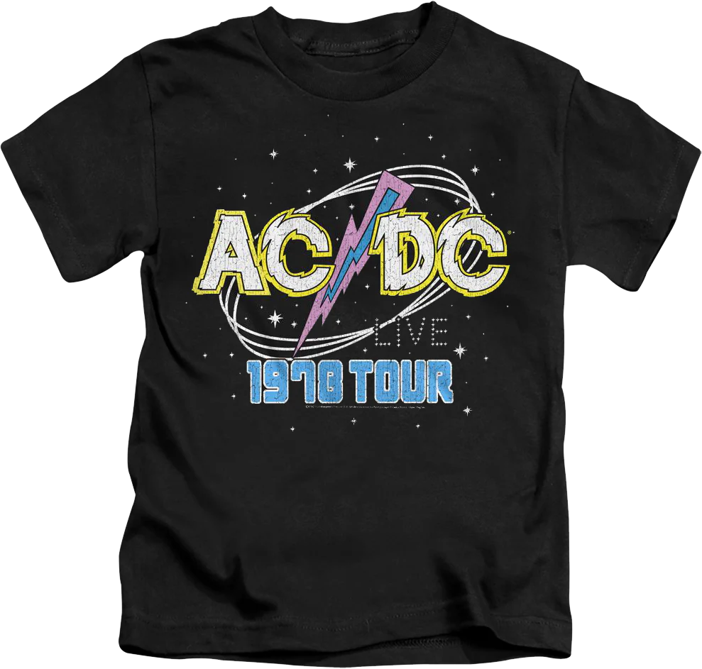 Youth 1978 Tour ACDC Shirt