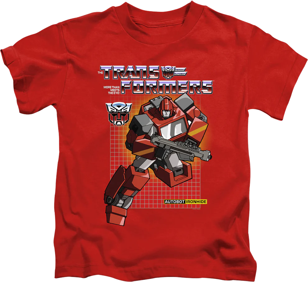 Youth Autobot Ironhide Transformers Shirt