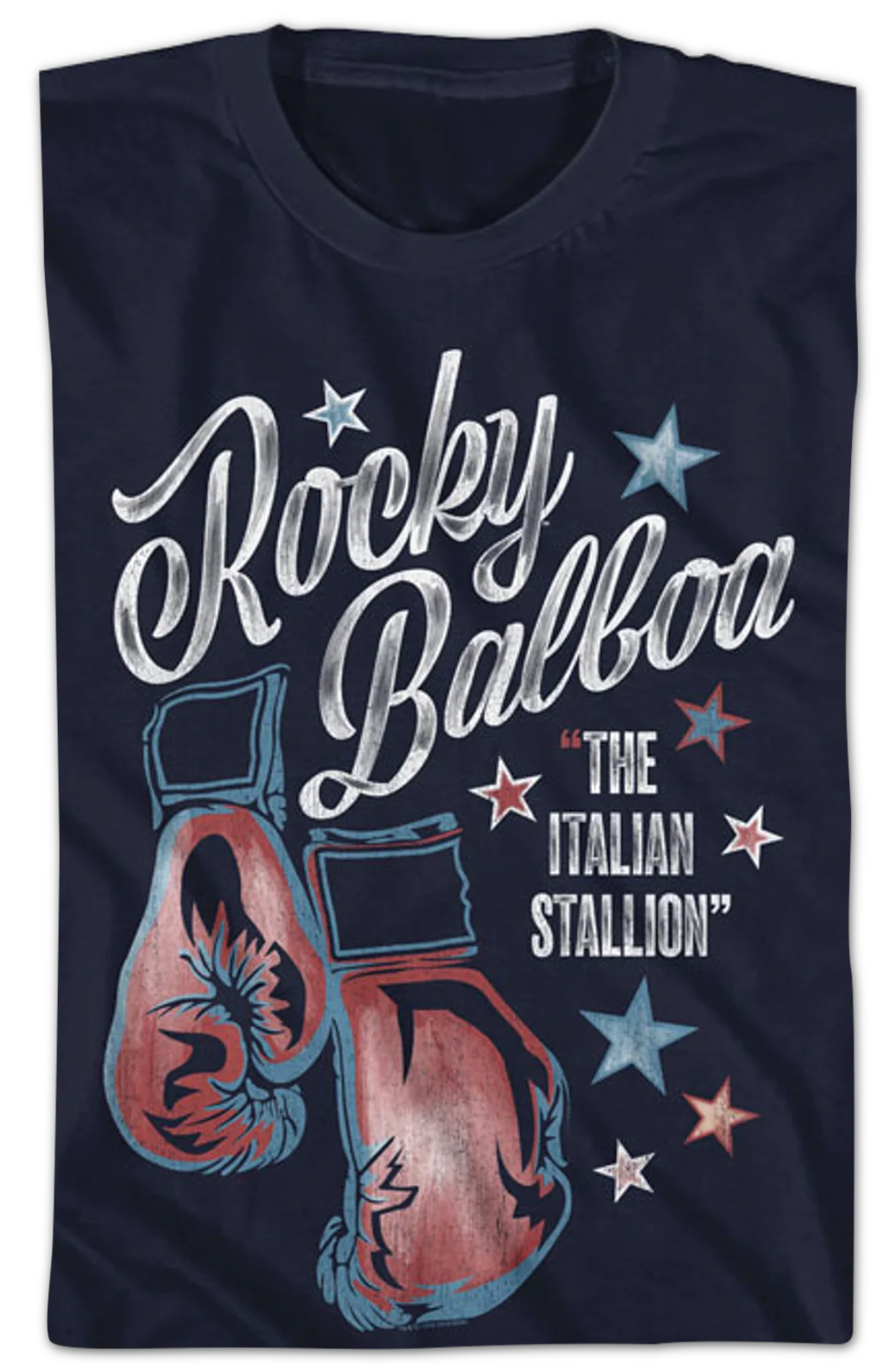 Youth Boxing Gloves Rocky Shirt - Image 2