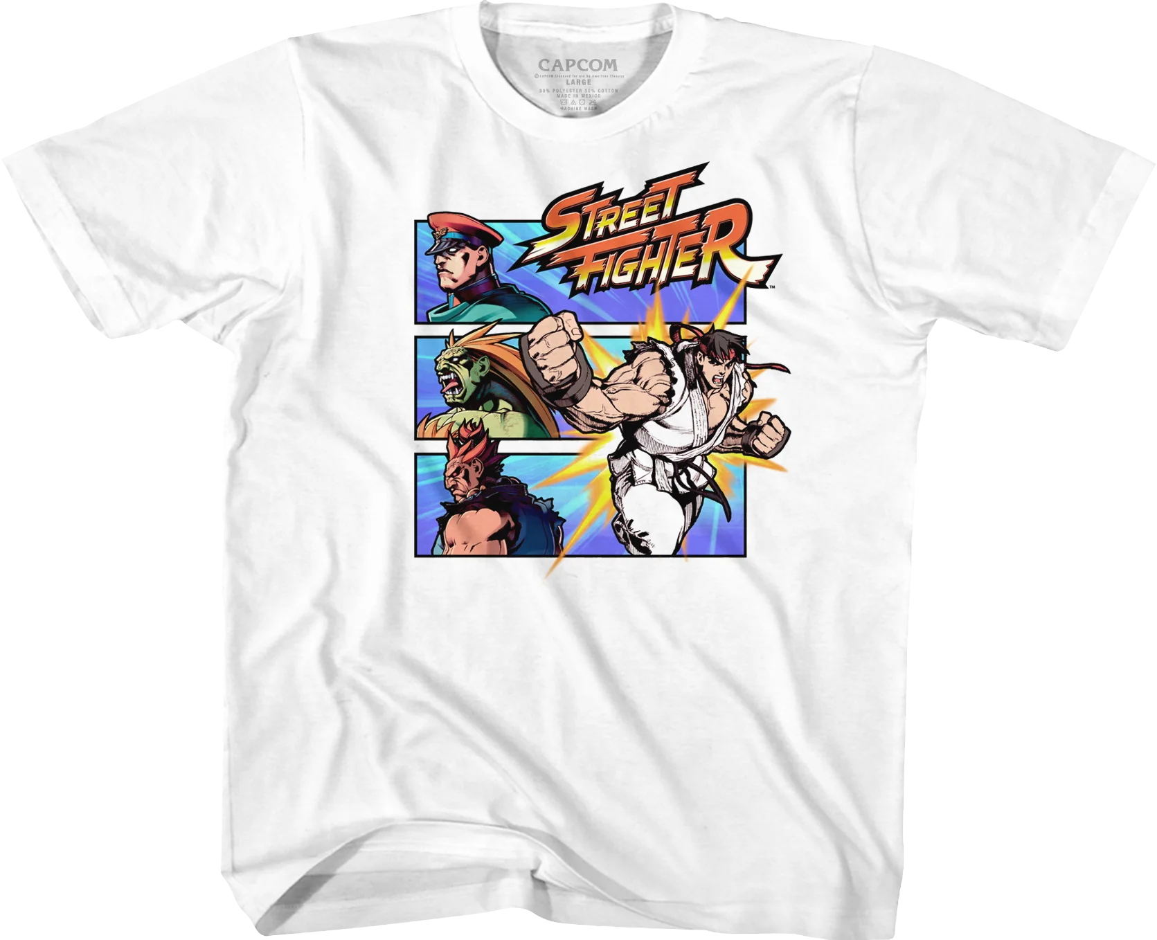Youth Comic Attack Street Fighter Shirt