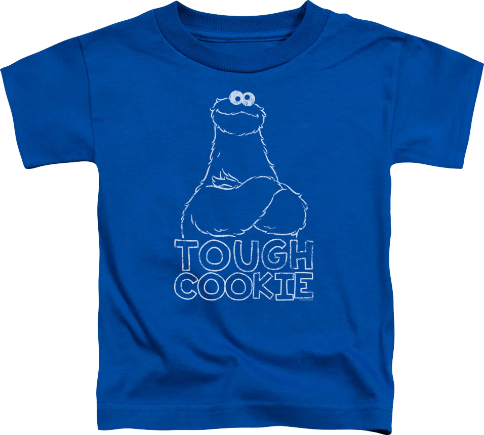 Youth Cookie Monster Tough Cookie Sesame Street Shirt
