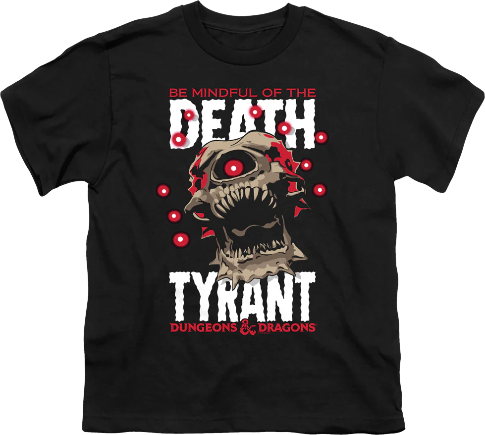 Youth Death Tyrant Dungeons & Dragons Shirt