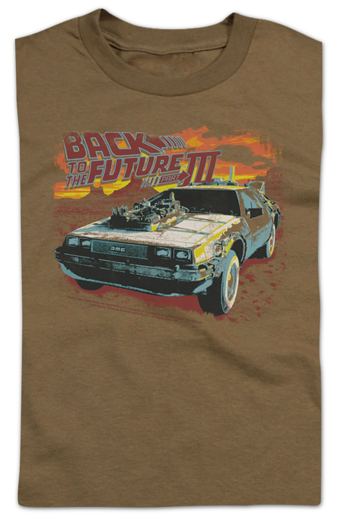 Youth DeLorean Back To The Future Part III Shirt - Image 2