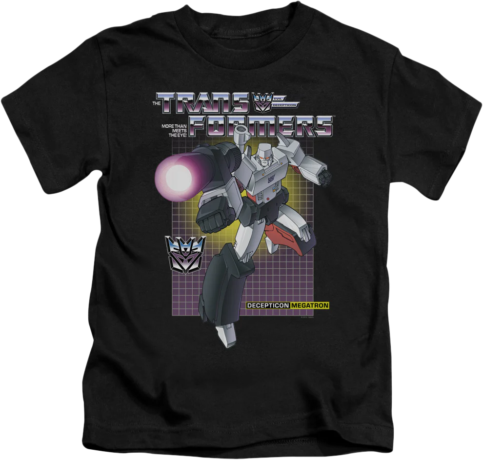Youth Depecticon Megatron Transformers Shirt