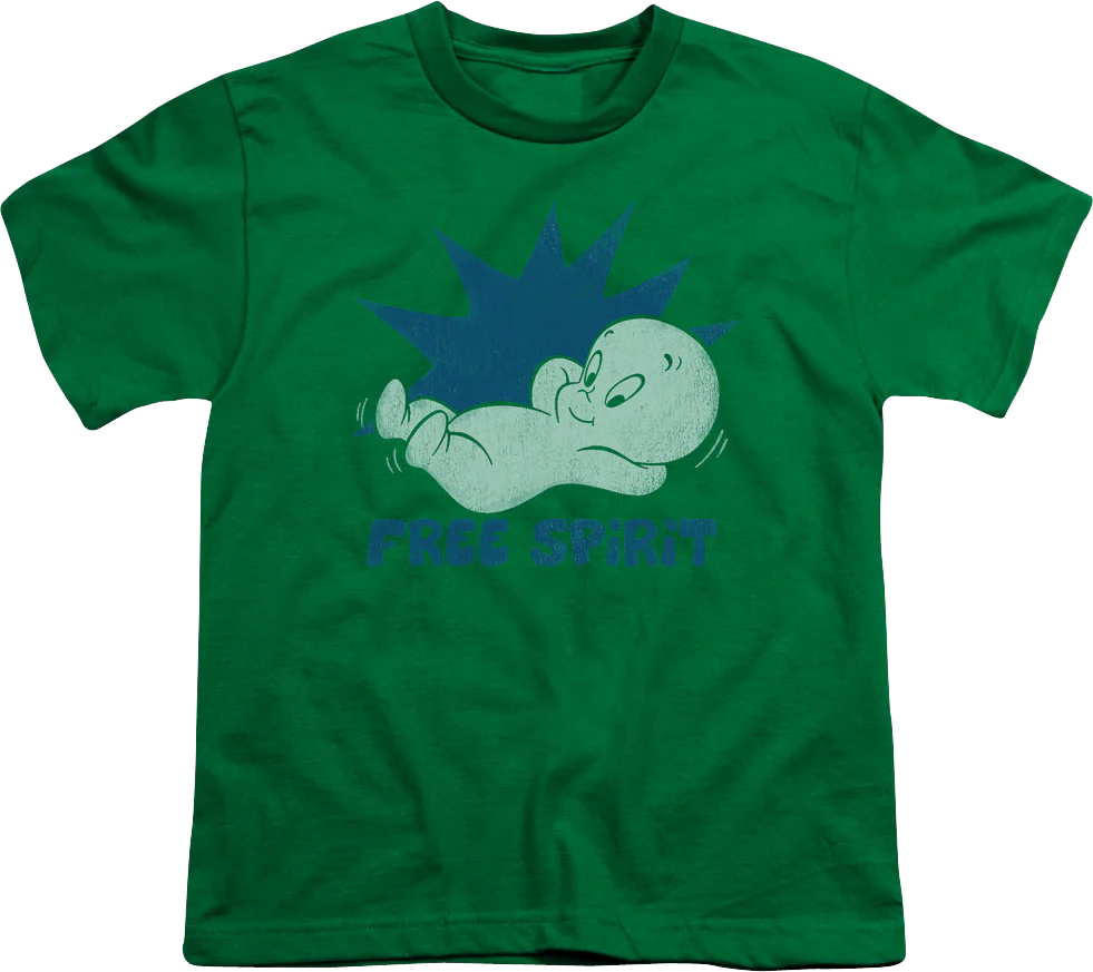 Youth Free Spirit Caper The Friendly Ghost Shirt