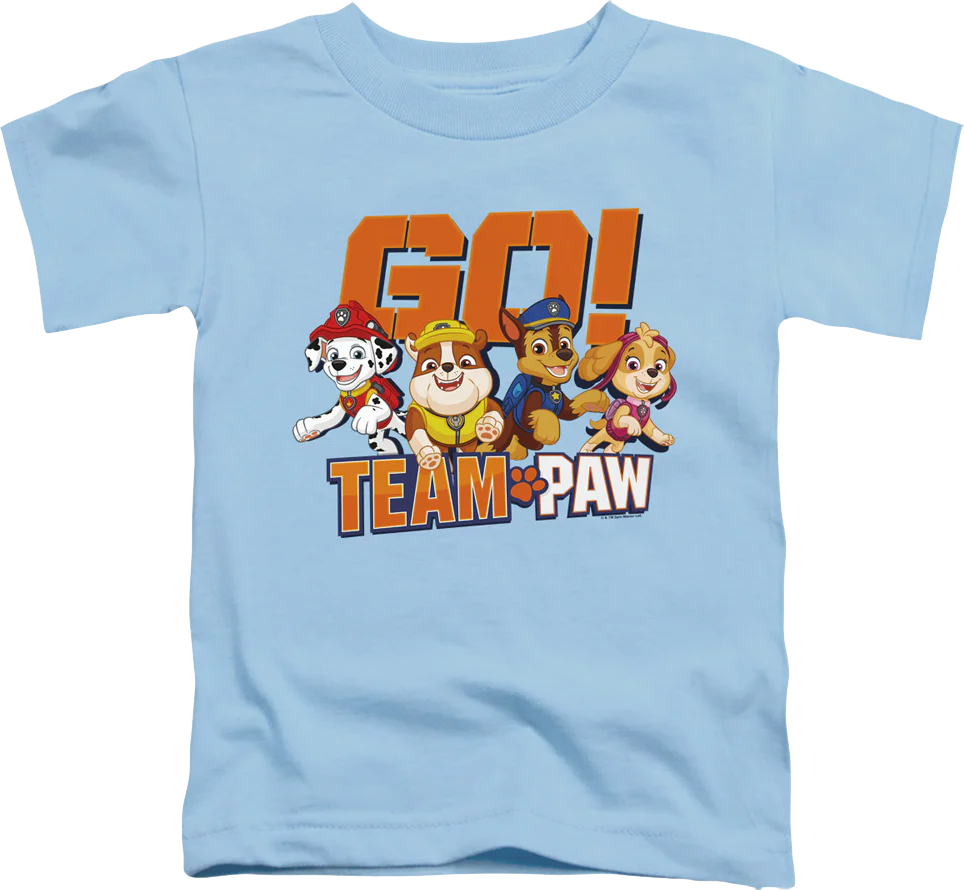 Youth Go Team PAW Patrol Shirt