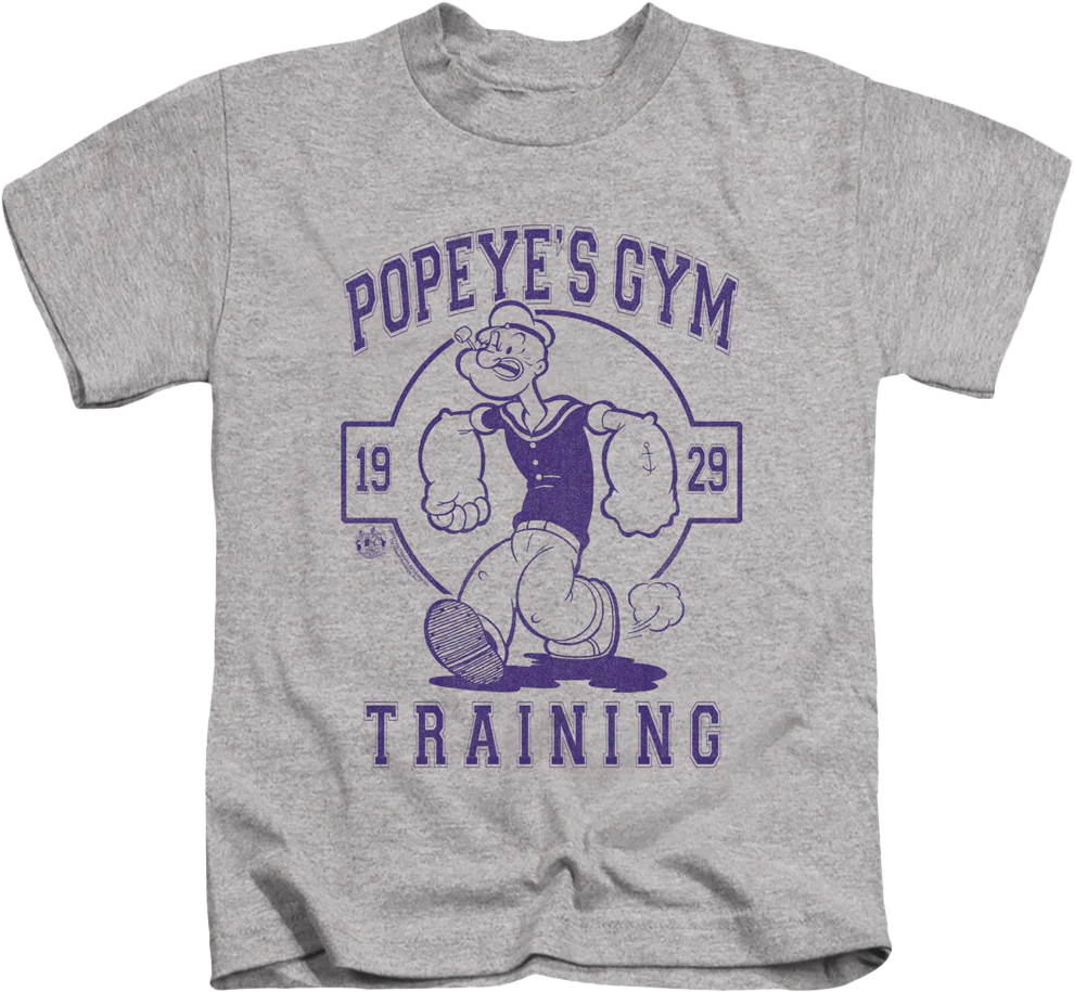 Youth Gym Training Popeye Shirt