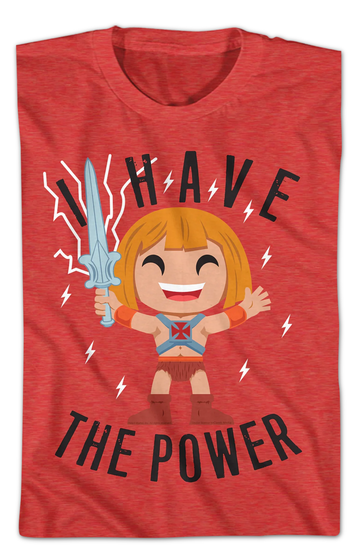 Youth He-Man I Have The Power Masters of the Universe Shirt - Image 2
