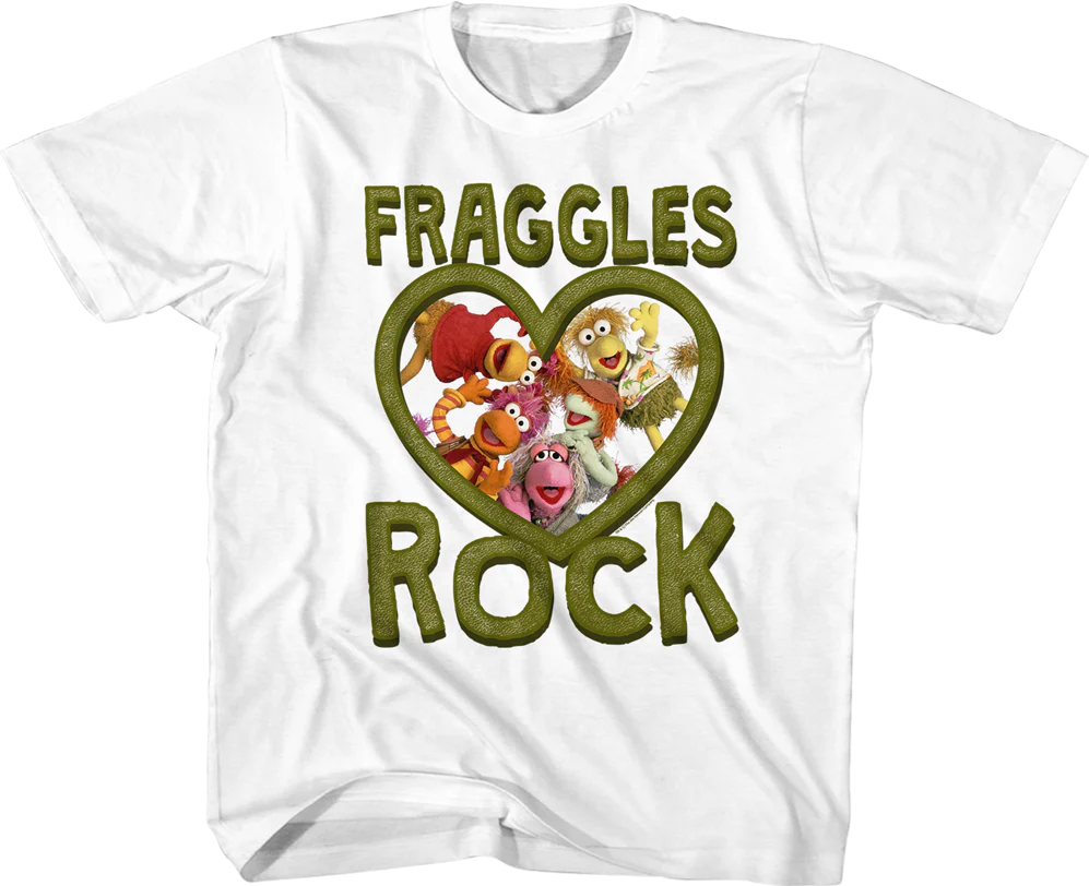 Youth Heart Fraggle Rock Shirt