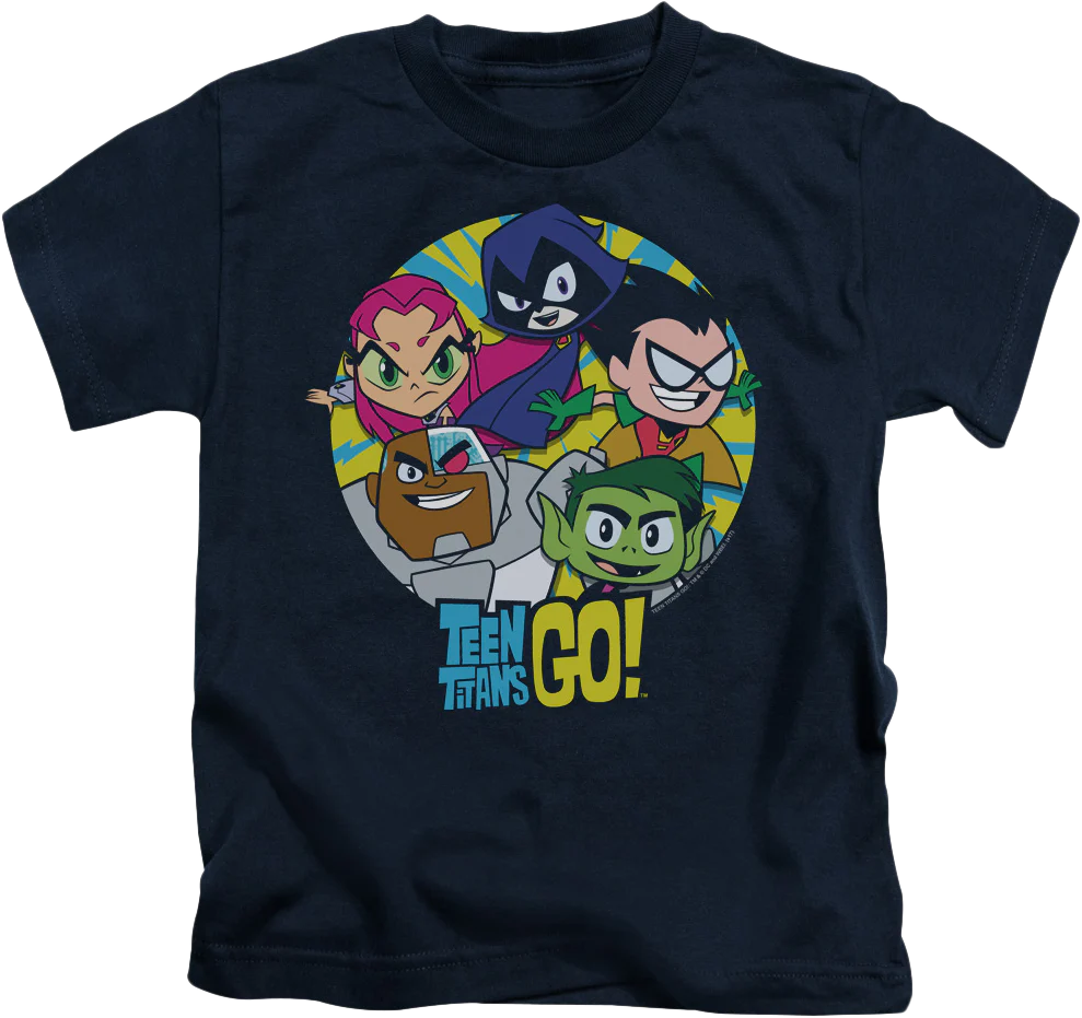 Youth Heroes Teen Titans Go Shirt
