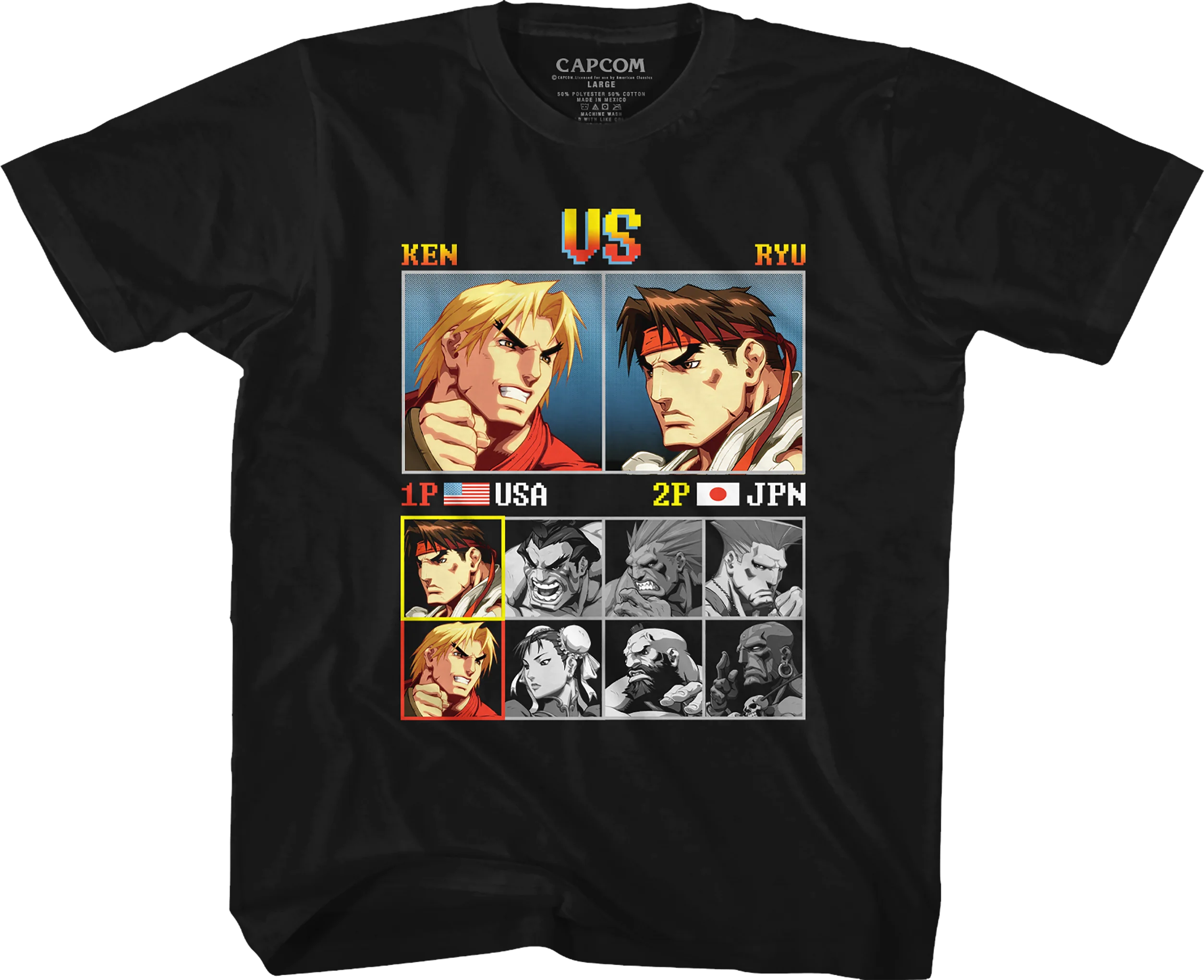 Youth Ken vs Ryu Street Fighter Shirt