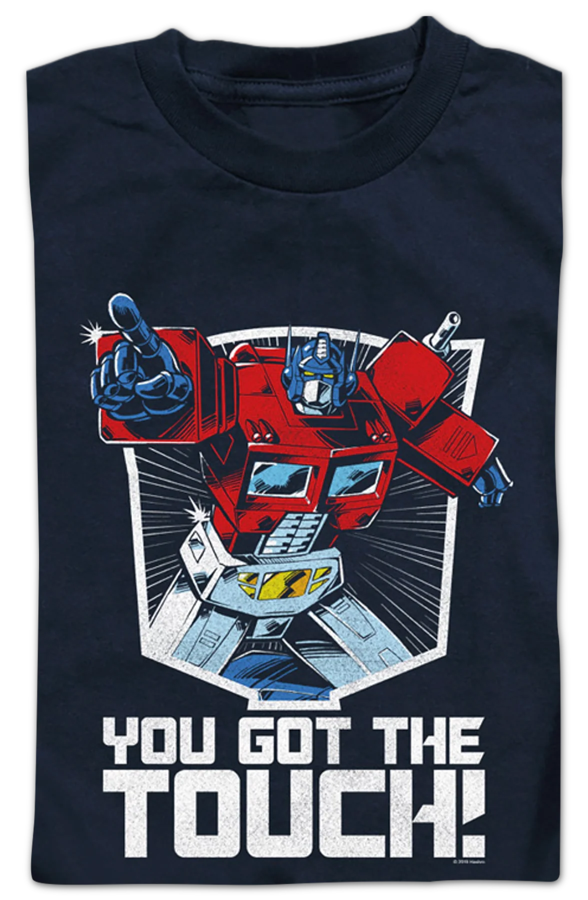 Youth Optimus Prime You Got The Touch Transformers Shirt - Image 2