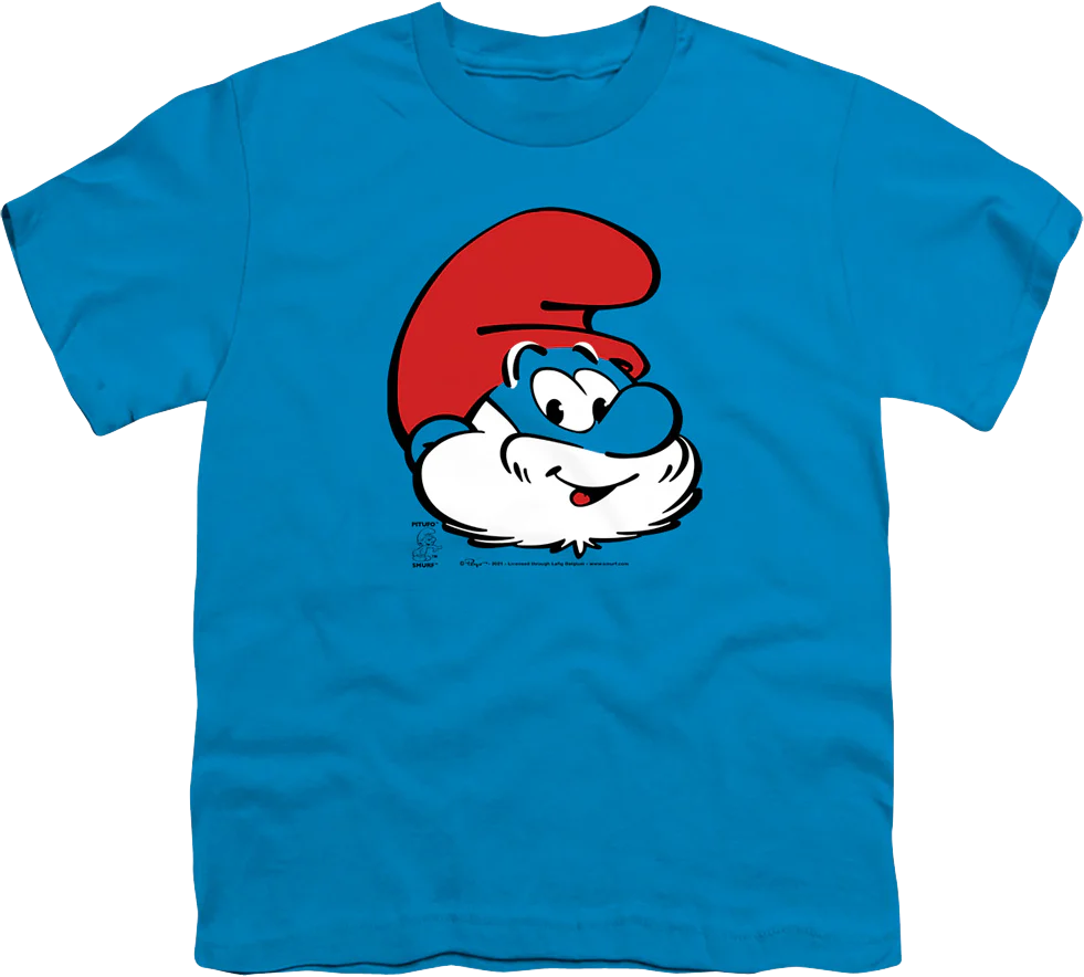 Youth Papa Smurf Shirt