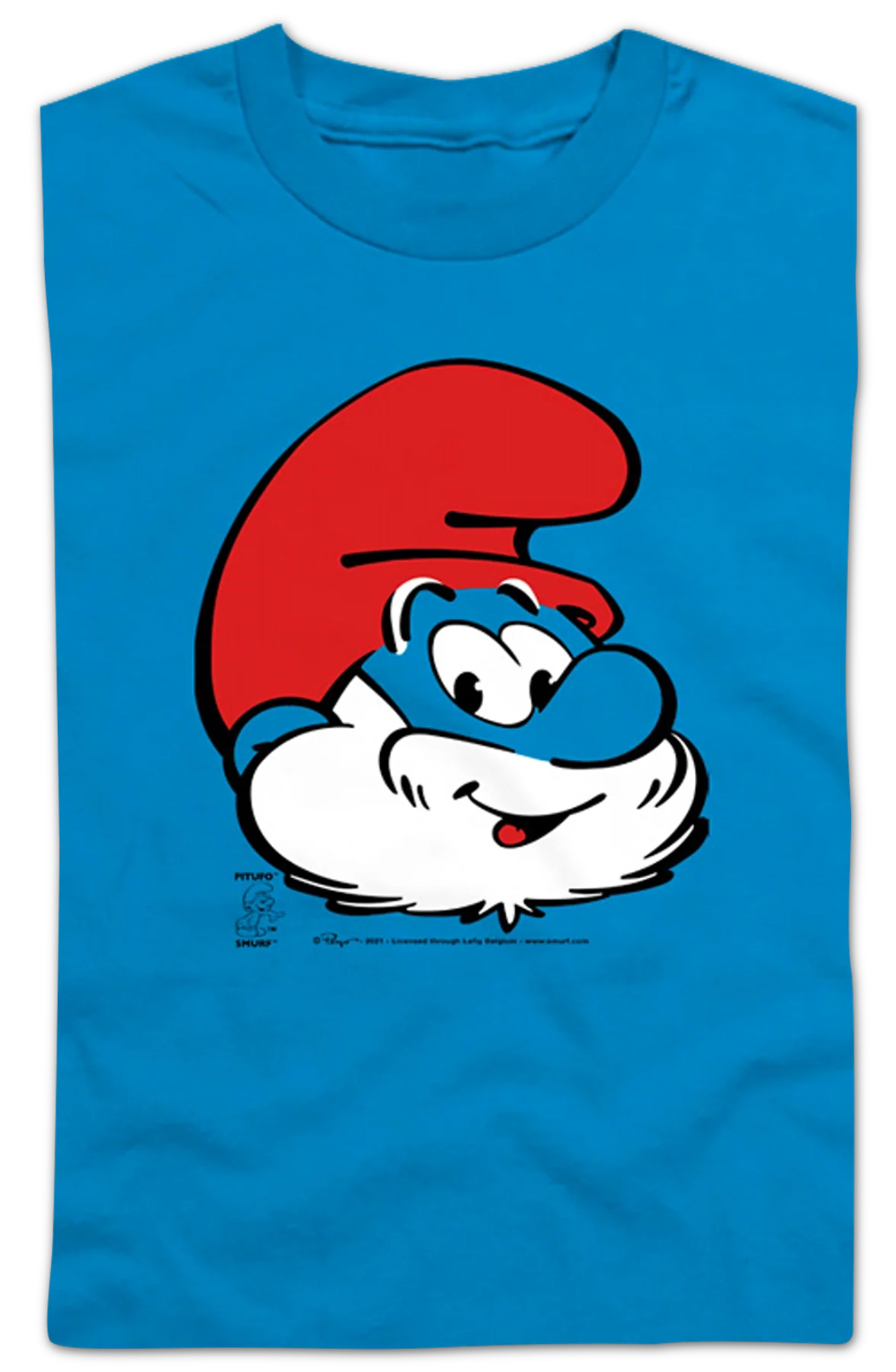 Youth Papa Smurf Shirt - Image 2