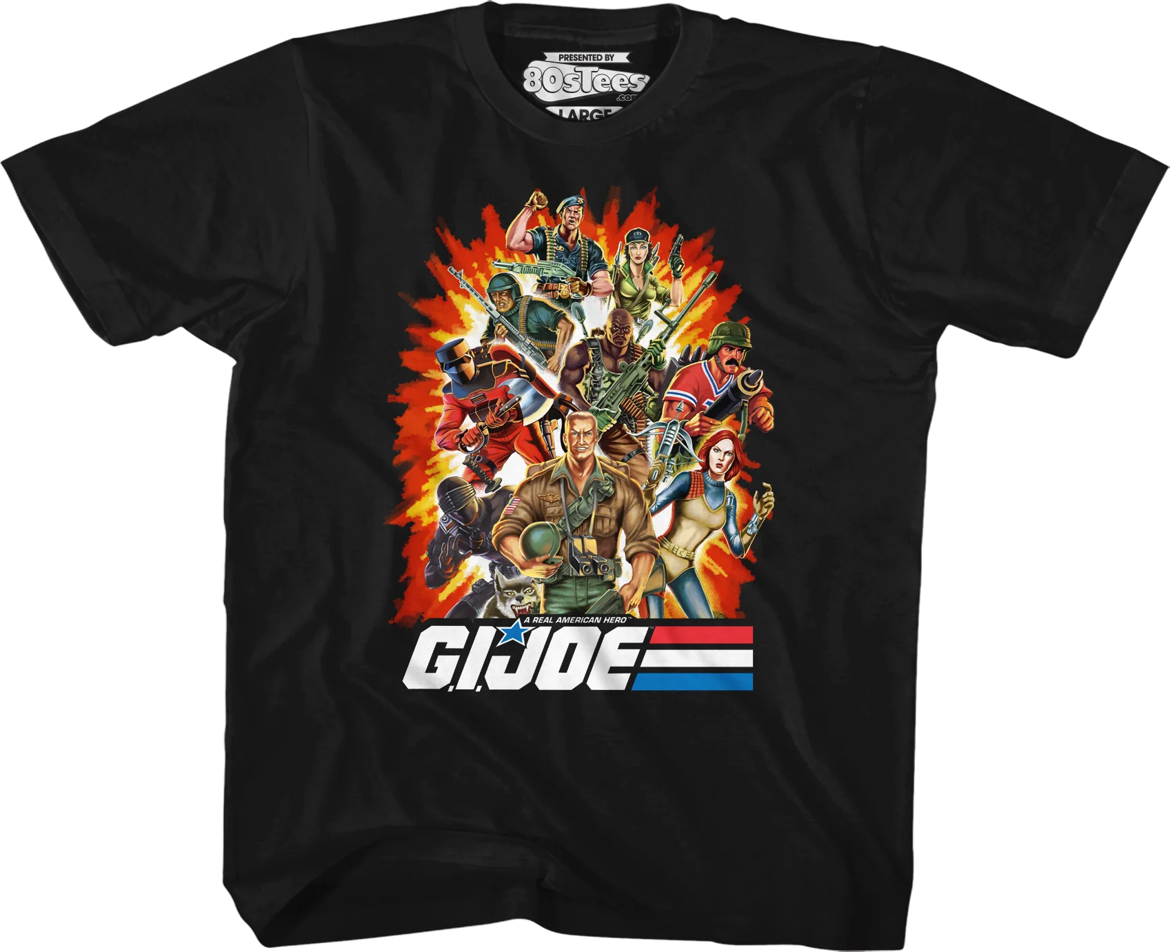 Youth Real American Heroes Group GI Joe Shirt