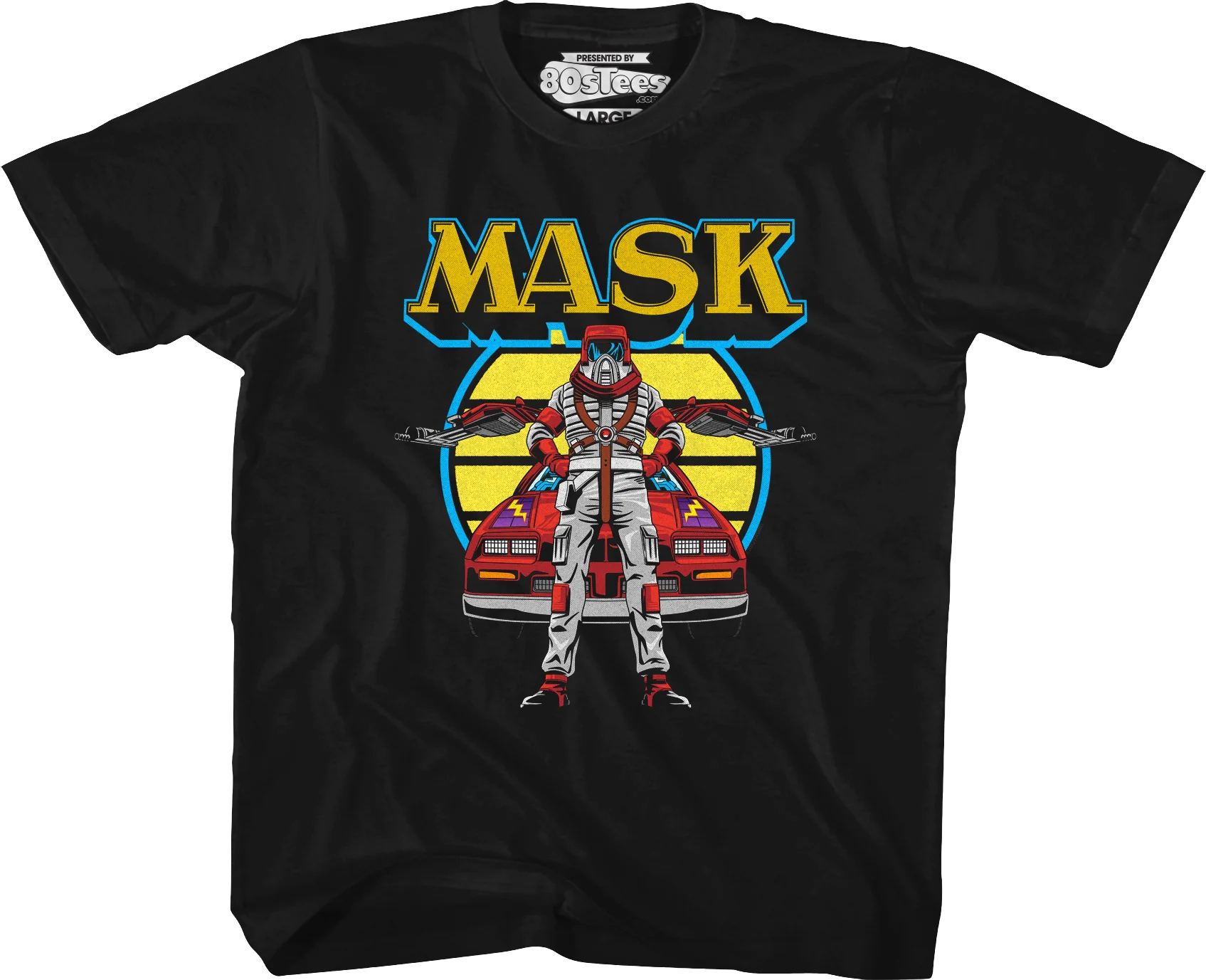 Youth Retro Matt Trakker And Thunderhawk MASK Shirt