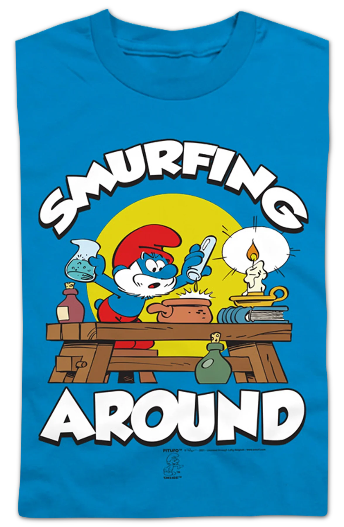 Youth Smurfing Around Smurfs Shirt