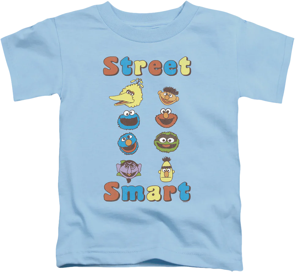 Youth Street Smart Sesame Street Shirt