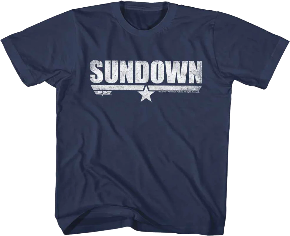 Youth Sundown Top Gun Shirt
