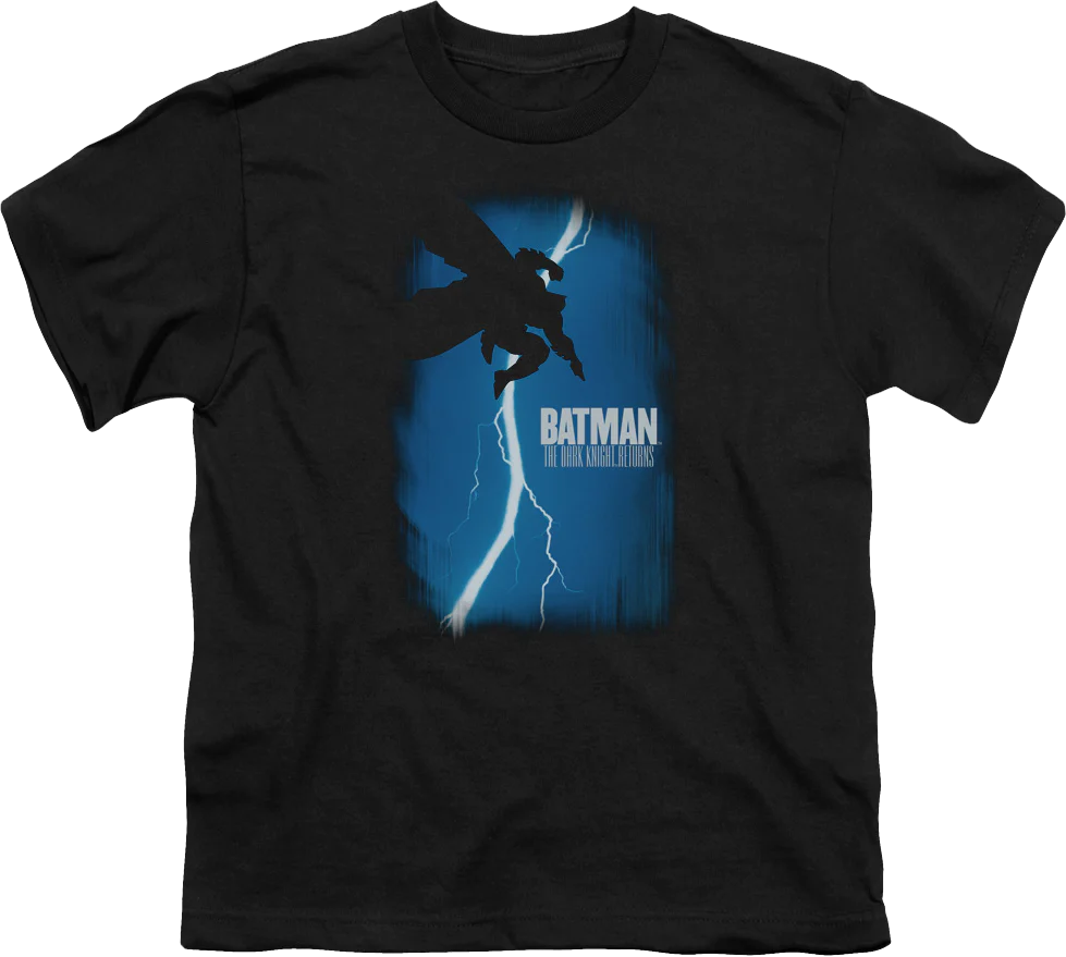 Youth The Dark Knight Returns Comic Book Cover Batman Shirt