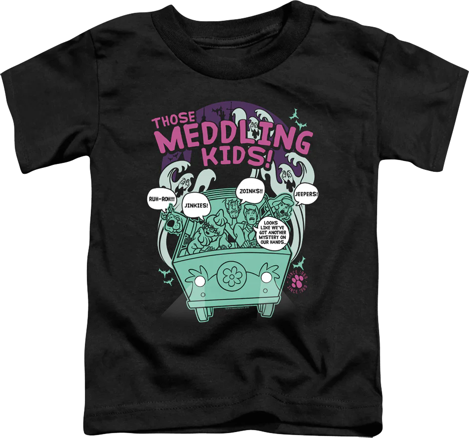 Youth Those Meddling Kids Scooby-Doo Shirt