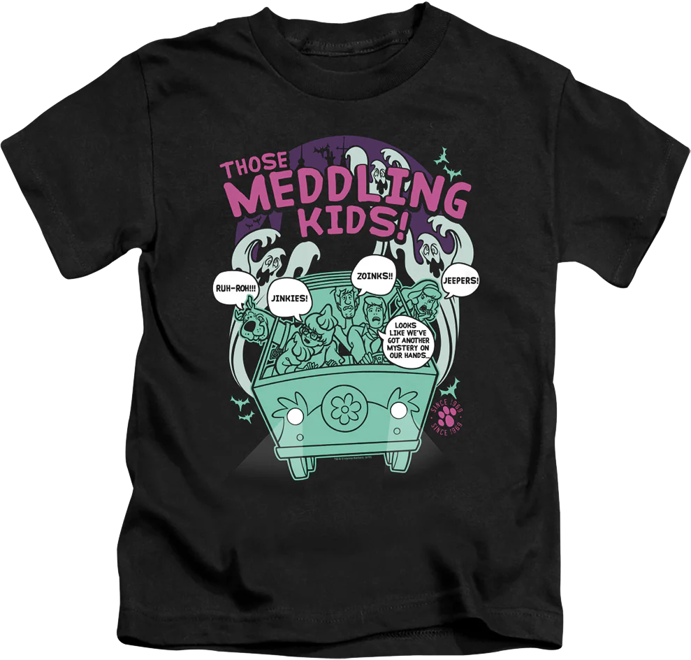 Youth Those Meddling Kids Scooby-Doo Shirt