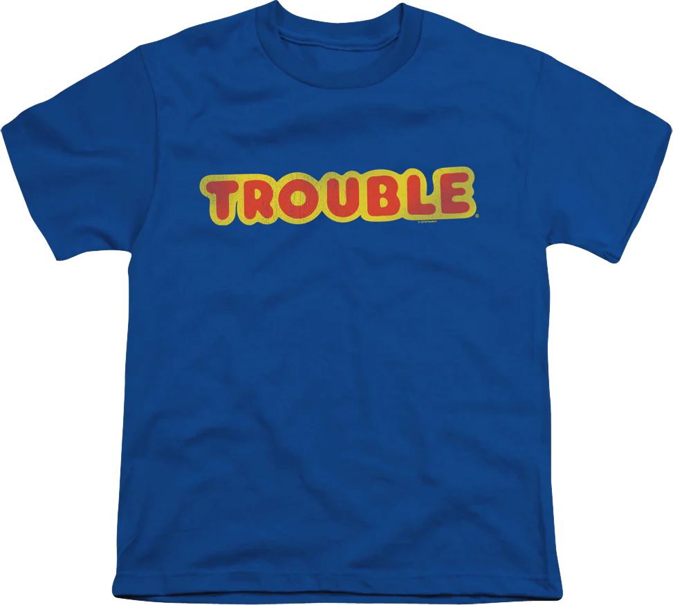 Youth Trouble Logo Hasbro Shirt