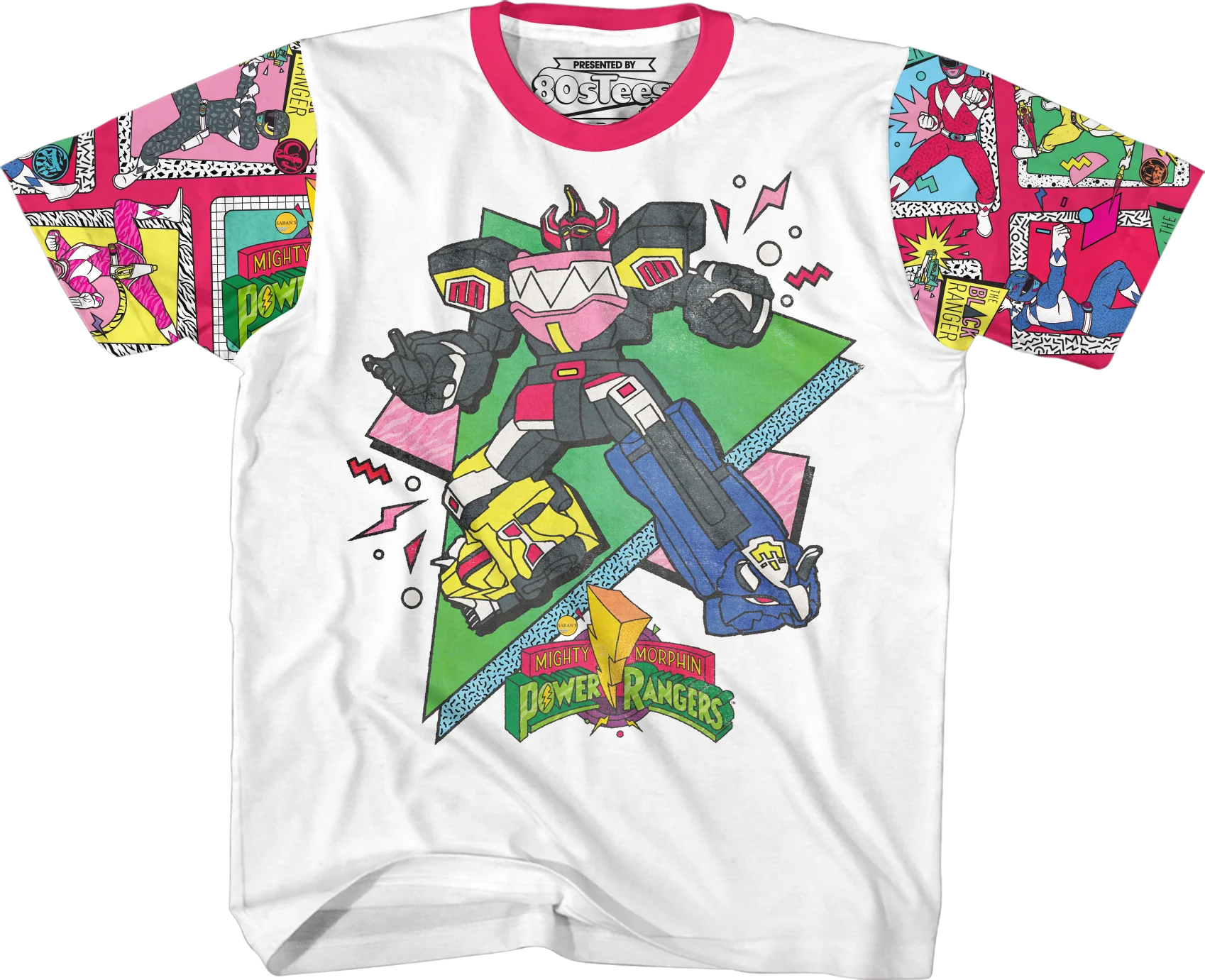 Youth Vintage Dinozord Mighty Morphin Power Rangers Shirt