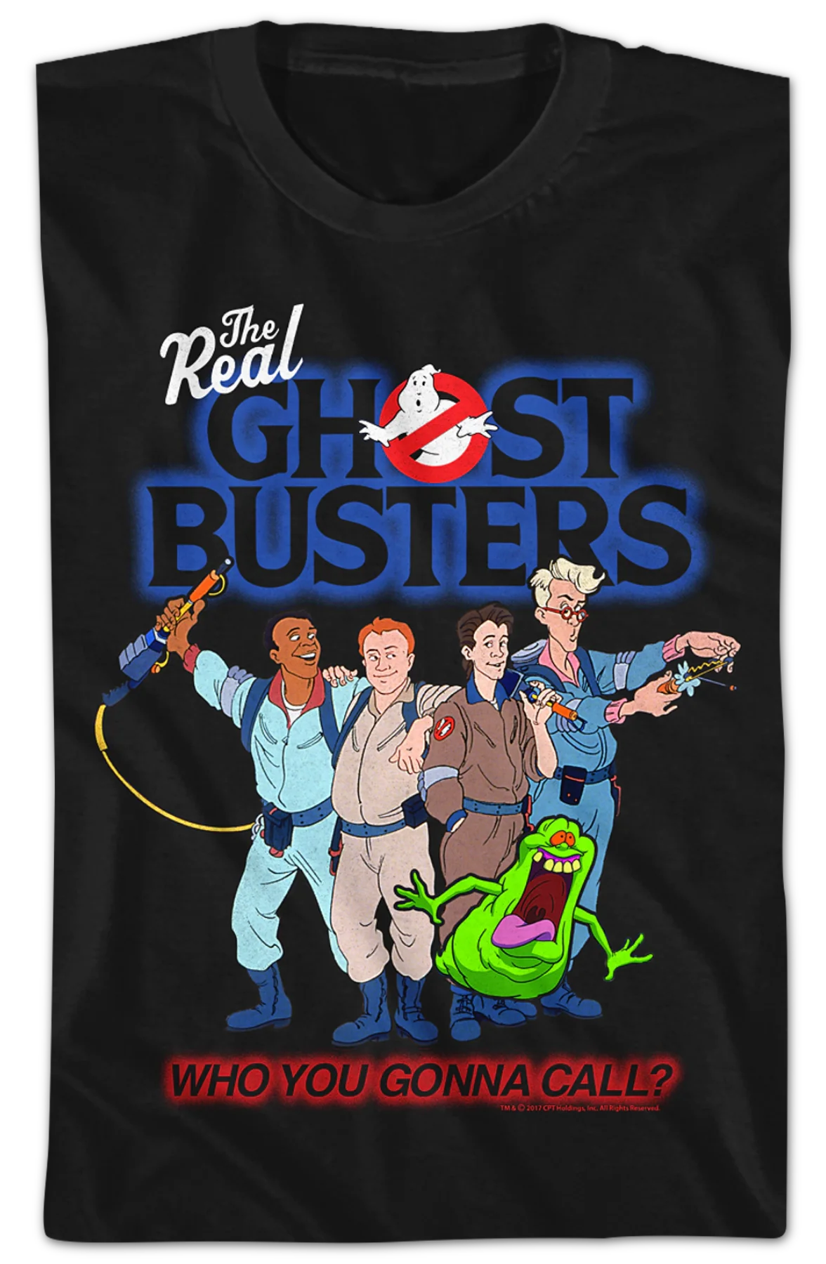 Youth Who You Gonna Call Real Ghostbusters Shirt - Image 2